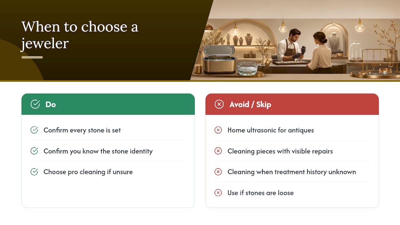 When Should You Trust a Jeweler Over a Home Machine? — overview diagram