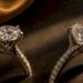 Cropped round and oval ring settings