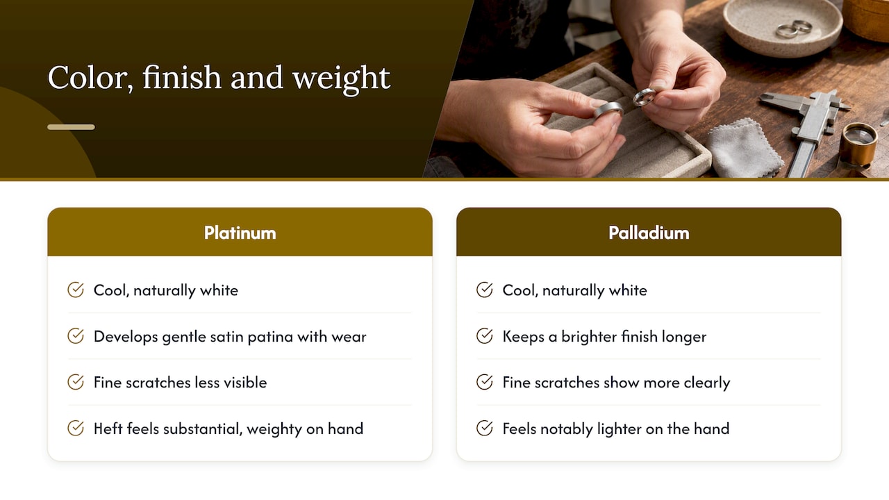 Color, Finish, and the Feeling of Weight — overview diagram