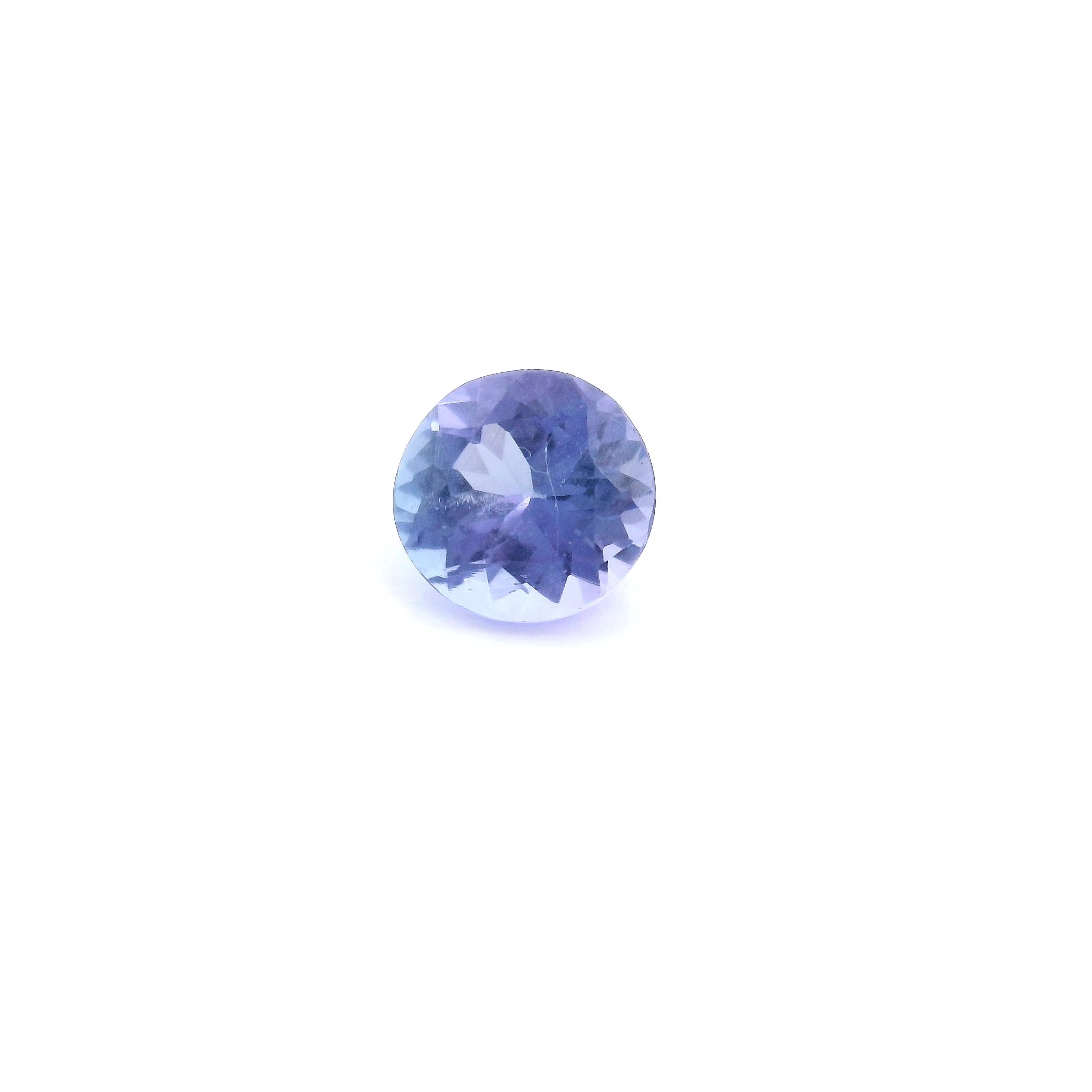0.79 Carat Round Tanzanite