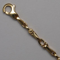 18K Yellow Gold Mechanical Link Bracelet