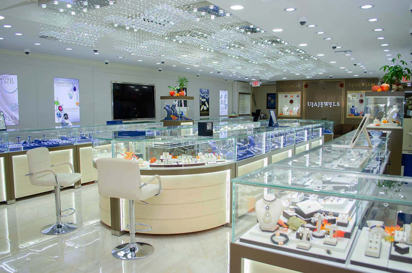 USA Jewels showroom ready to welcome customers