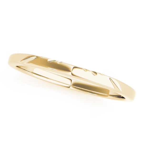 Gold Wedding Band  Unknown Friendly Weight 10K yellow, white or rose gold - view 3
