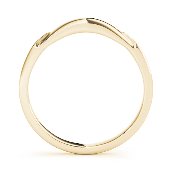  Gold Wedding Band  Unknown Friendly Weight 10K yellow, white or rose gold - view 4