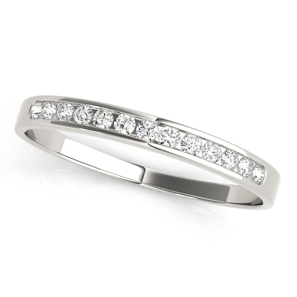Channel Set Wedding Band | USA Jewels