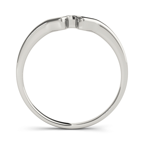 Gold Curved Wedding Bands  Unknown Friendly Weight 10K yellow, white or rose gold - view 2