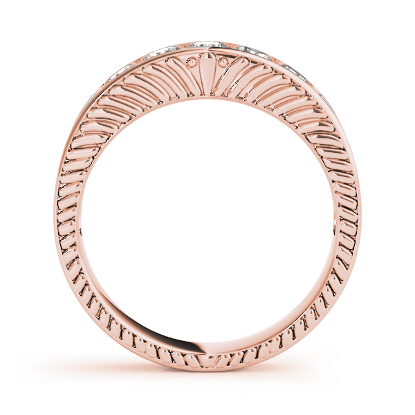  Ladies Channel Set Wedding Band 0.94 Carat Total Weight   (Lab-Created) 0.94 C.T.W 10K yellow, white or rose gold - view 6