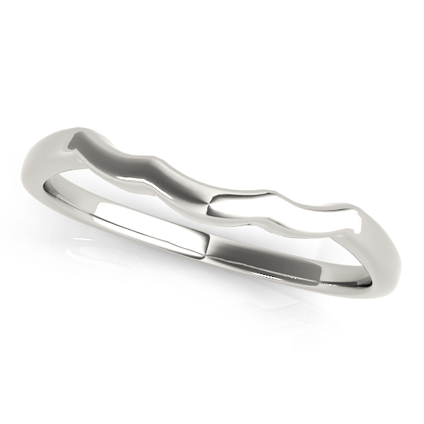 Curved Wedding Band | USA Jewels