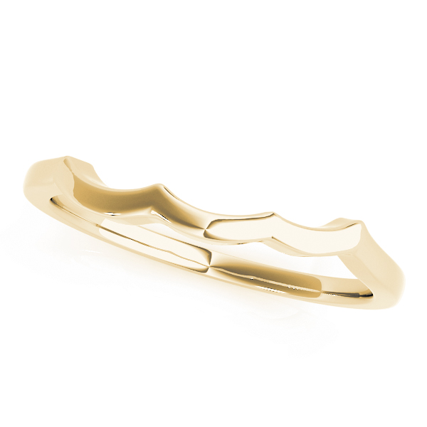  Gold Wedding Band  Unknown Friendly Weight 10K yellow, white or rose gold - view 3