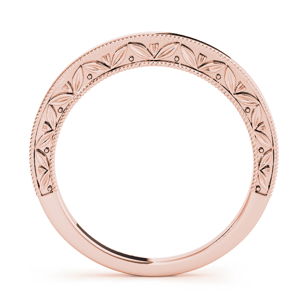  Vintage Filigree Wedding Band  Unknown Friendly Weight 10K yellow, white or rose gold - view 6