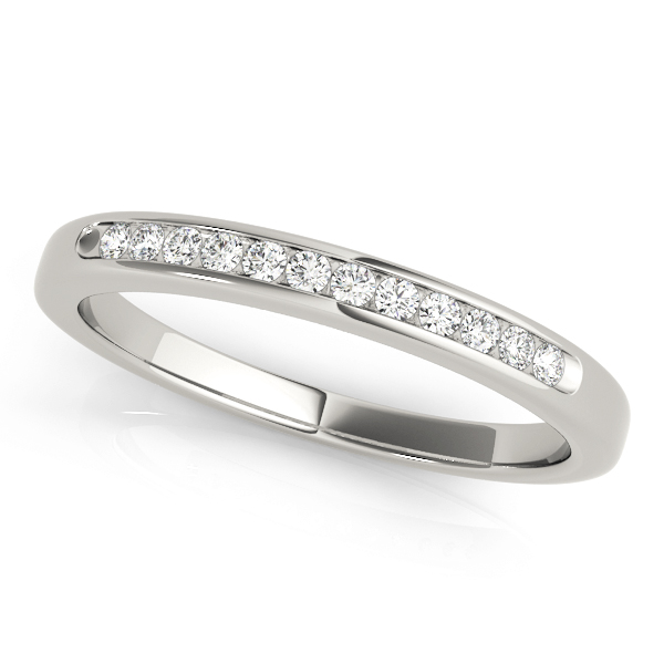 Channel Set Wedding Band | USA Jewels