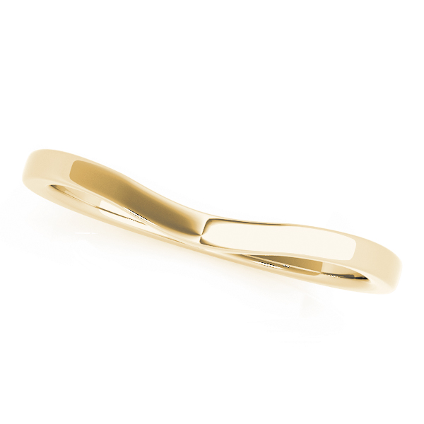  Gold Wedding Band  Unknown Friendly Weight 10K yellow, white or rose gold - view 3