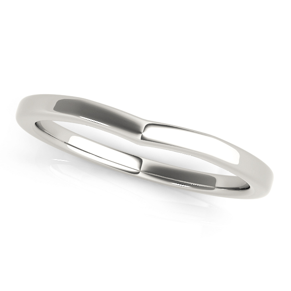 Curved Wedding Band | USA Jewels