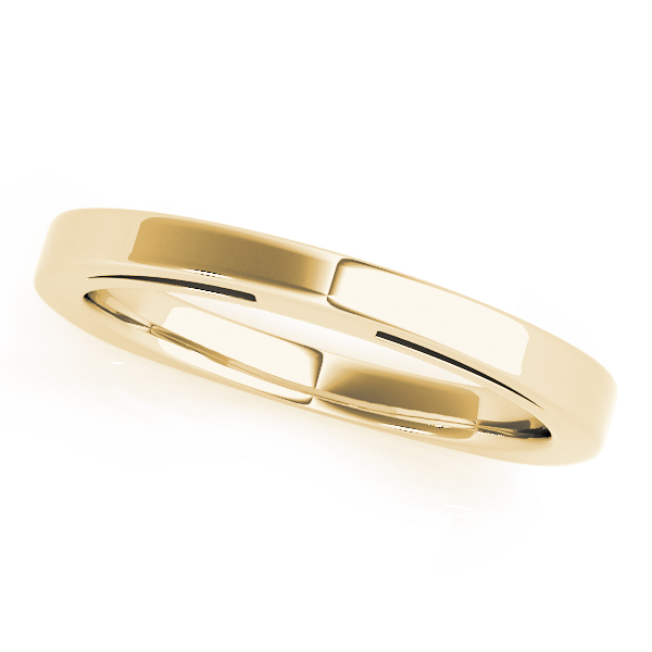  Gold Wedding Band  Unknown Friendly Weight 10K yellow, white or rose gold - view 3