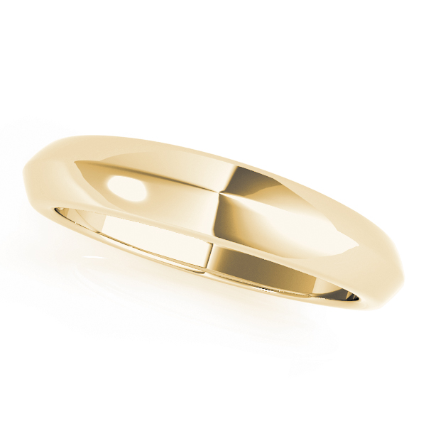  Gold Wedding Band  Unknown Friendly Weight 10K yellow, white or rose gold - view 3