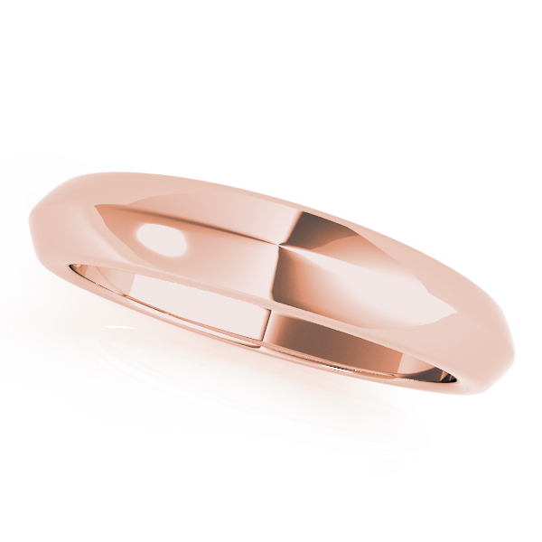  Gold Wedding Band  Unknown Friendly Weight 10K yellow, white or rose gold - view 5