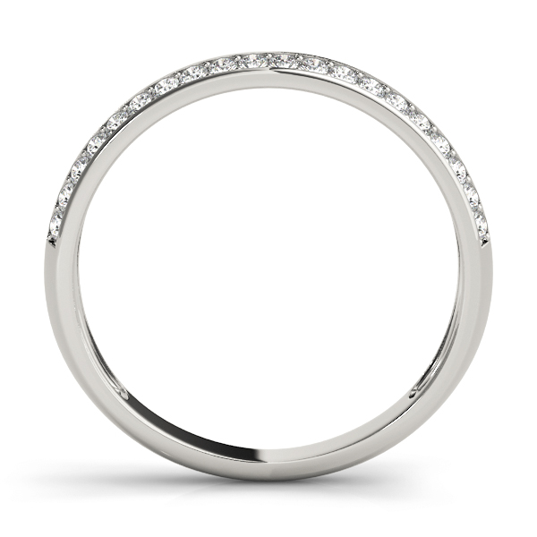  Ladies Diamond Pave Wedding Band 1/5 Carat Total Weight   (Lab-Created) 0.22 C.T.W 10K yellow, white or rose gold - view 2