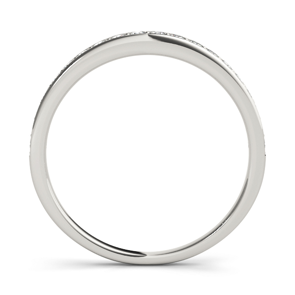  Ladies Prong In Channel Wedding Band 1/4 Carat Total Weight   (Lab-Created) 0.25 C.T.W 10K yellow, white or rose gold - view 2