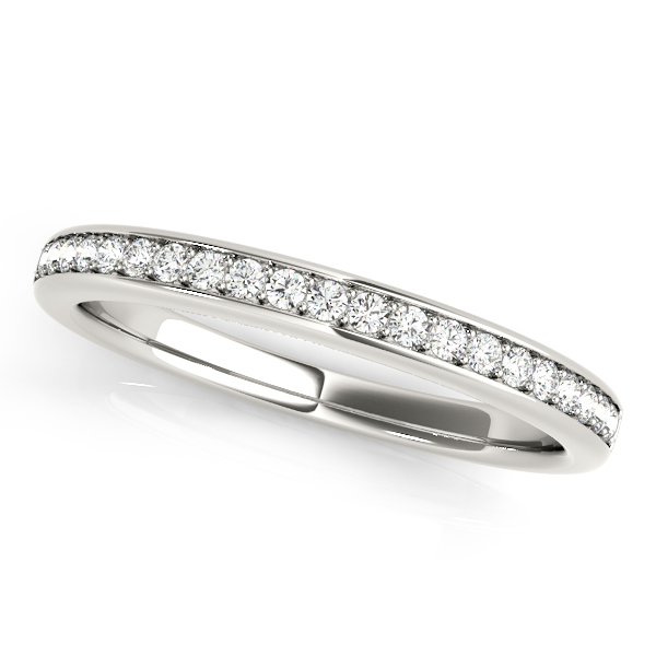 Channel Set Wedding Bands