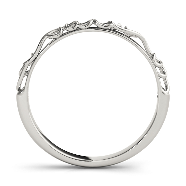  Vintage Inspired Wedding Band  Unknown Friendly Weight 10K yellow, white or rose gold - view 2
