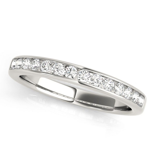 Channel Set Wedding Bands