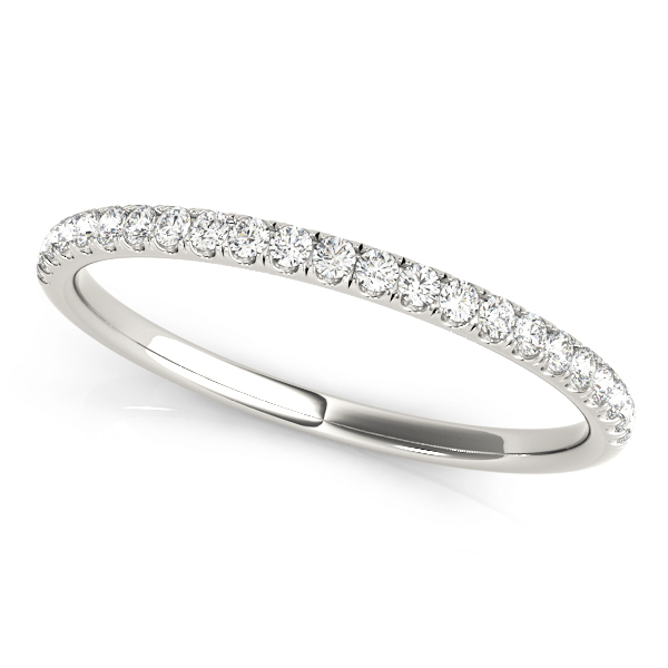 Straight Diamond Band | USA Jewels
