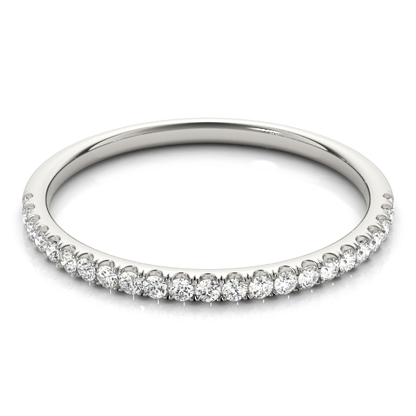 Ladies Straight Diamond Band 1/10 Carat Total Weight   (Lab-Created) 0.14 C.T.W 10K yellow, white or rose gold - view 2