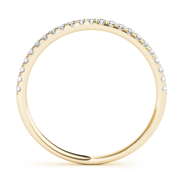  Ladies Straight Diamond Band 1/10 Carat Total Weight   (Lab-Created) 0.14 C.T.W 10K yellow, white or rose gold - view 6