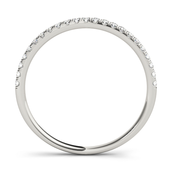  Ladies Straight Diamond Band 1/10 Carat Total Weight   (Lab-Created) 0.14 C.T.W 10K yellow, white or rose gold - view 3