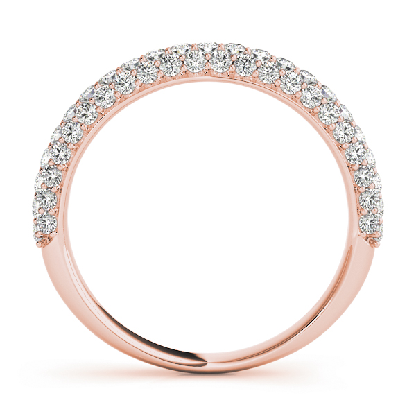  Ladies Diamond Pave Band 0.81 Carat Total Weight   (Lab-Created) 0.81 C.T.W 10K yellow, white or rose gold - view 6