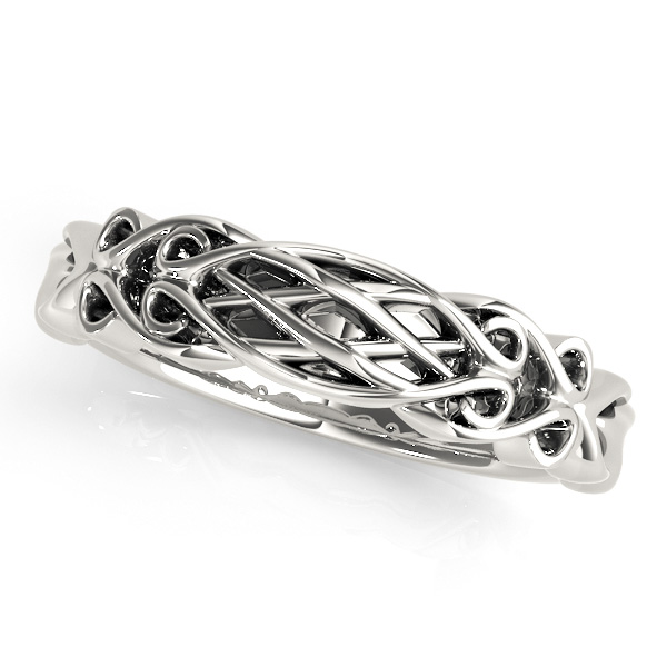 Vintage Filigree Wedding Band | USA Jewels