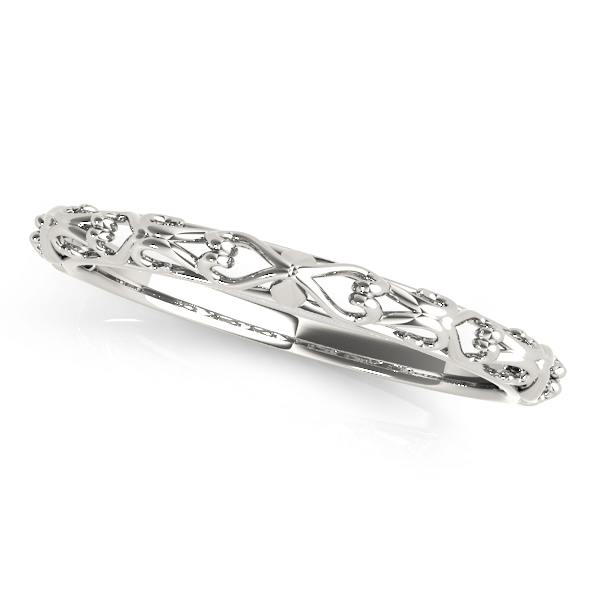 Vintage Inspired Wedding Band | USA Jewels