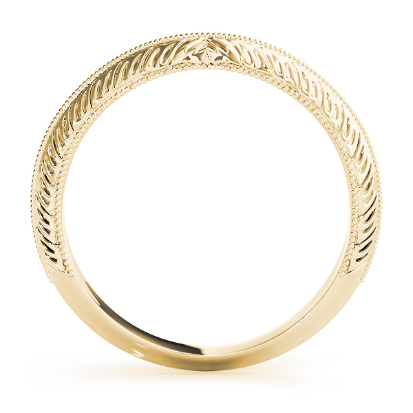  Vintage Filigree Wedding Bands  Unknown Friendly Weight 10K yellow, white or rose gold - view 4