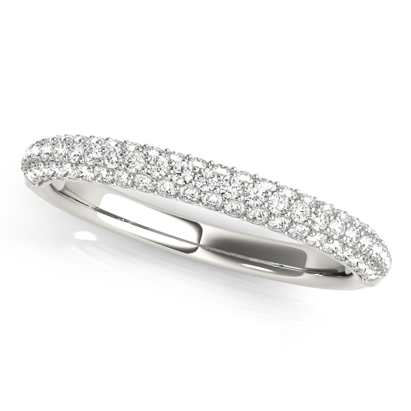 Pave Wedding Band