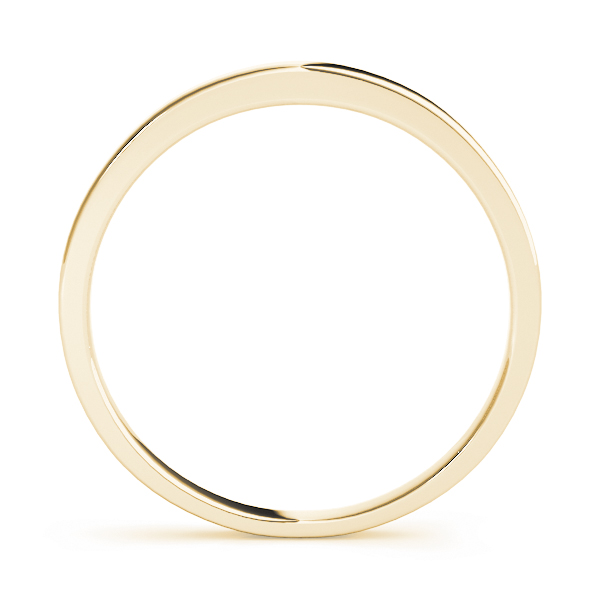  Plain Wedding Band  Unknown Friendly Weight 10K yellow, white or rose gold - view 4