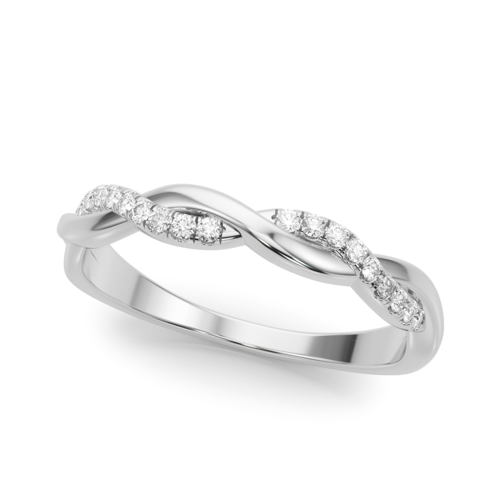 Twisting Wedding Band