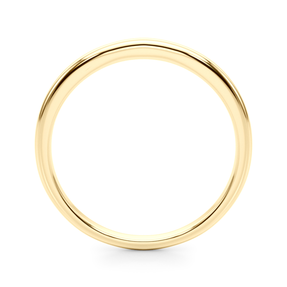  Gold Wedding Band  Unknown Friendly Weight 10K yellow, white or rose gold - view 4