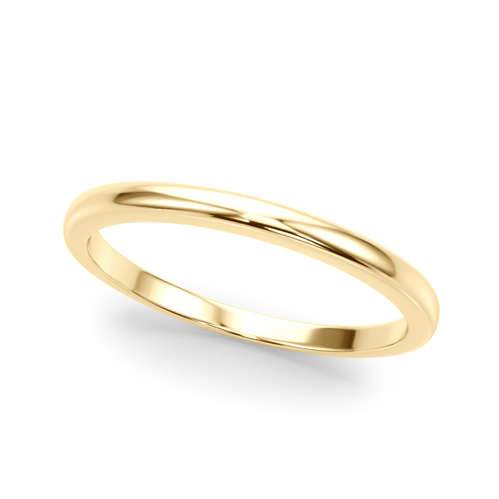  Gold Wedding Band  Unknown Friendly Weight 10K yellow, white or rose gold - view 3