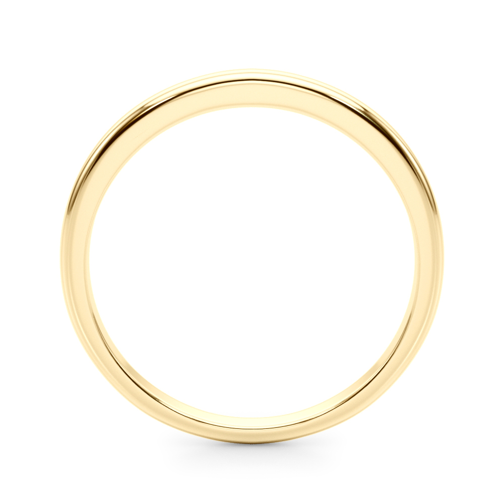  Gold Wedding Band  Unknown Friendly Weight 10K yellow, white or rose gold - view 4