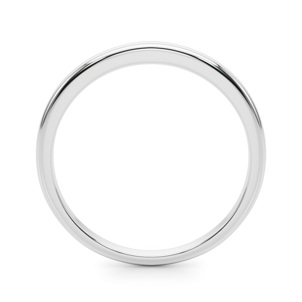  Gold Wedding Band  Unknown Friendly Weight 10K yellow, white or rose gold - view 2