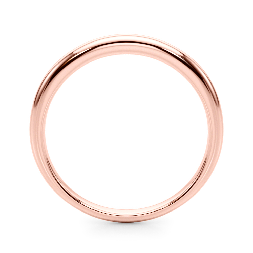  Gold Wedding Bands  Unknown Friendly Weight 10K yellow, white or rose gold - view 5