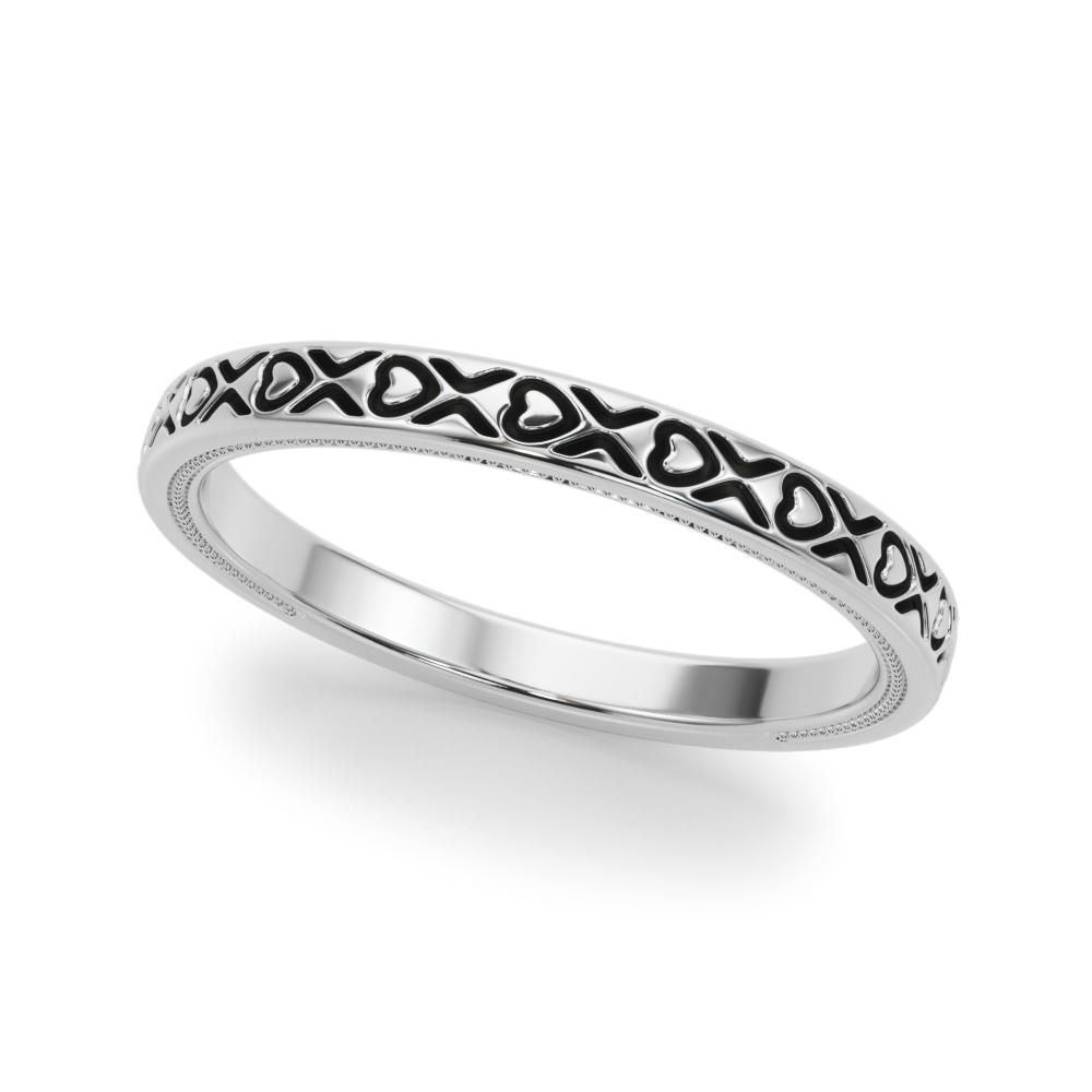 Vintage Inspired Wedding Band | USA Jewels