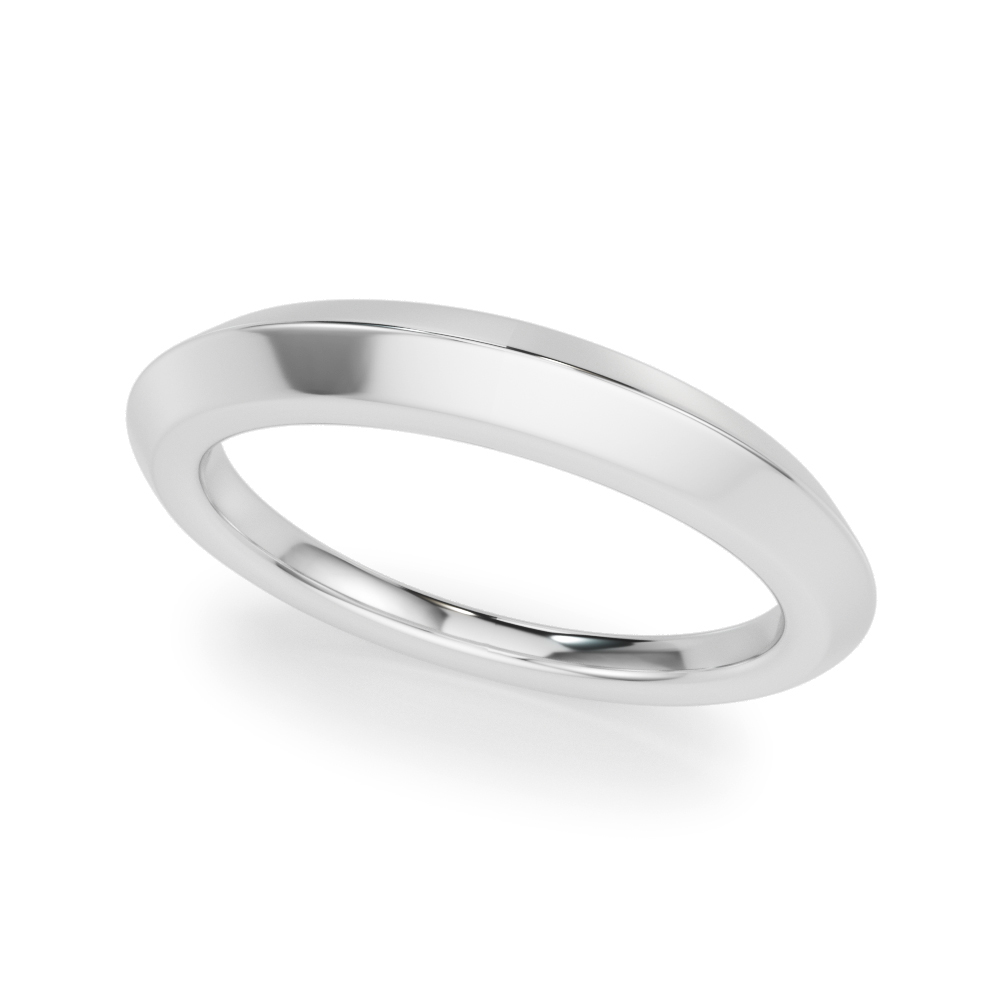 Knife Edge Wedding Band | USA Jewels