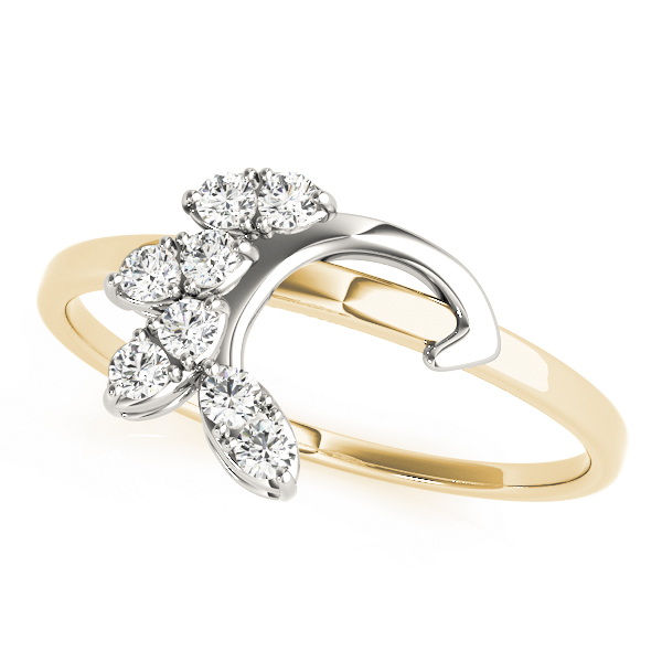 Nature Inspired Floral Wraps & Inserts Wedding Bands
