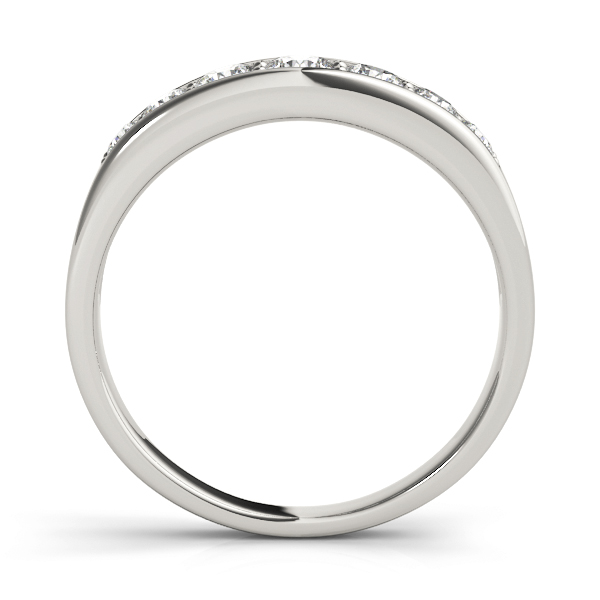  Ladies Graduating Diamond Channel Set Band 1/5 Carat Total Weight   (Lab-Created) 0.19 C.T.W 10K yellow, white or rose gold - view 2