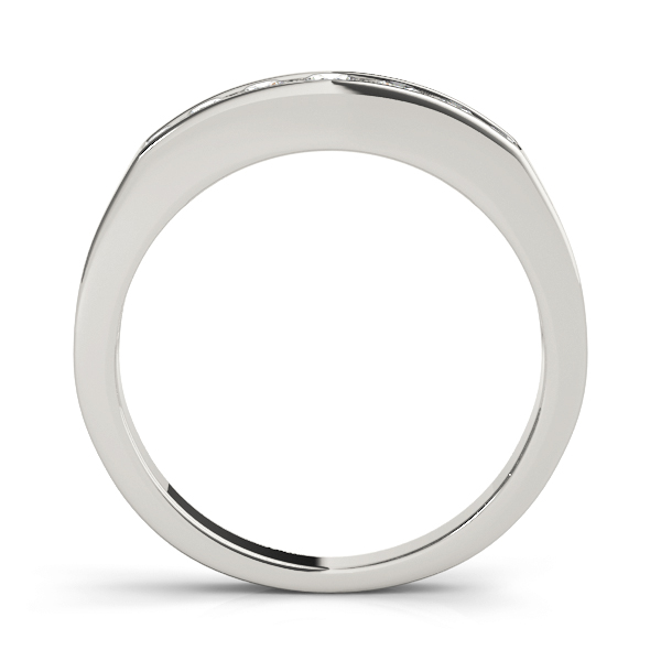  Ladies Channel Set Diamond Wedding Band 1/3 Carat Total Weight   (Lab-Created) 0.31 C.T.W 10K yellow, white or rose gold - view 2