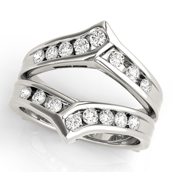 Channel Set Wraps & Inserts Wedding Bands
