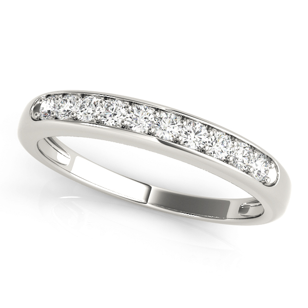 Channel Set Wedding Bands