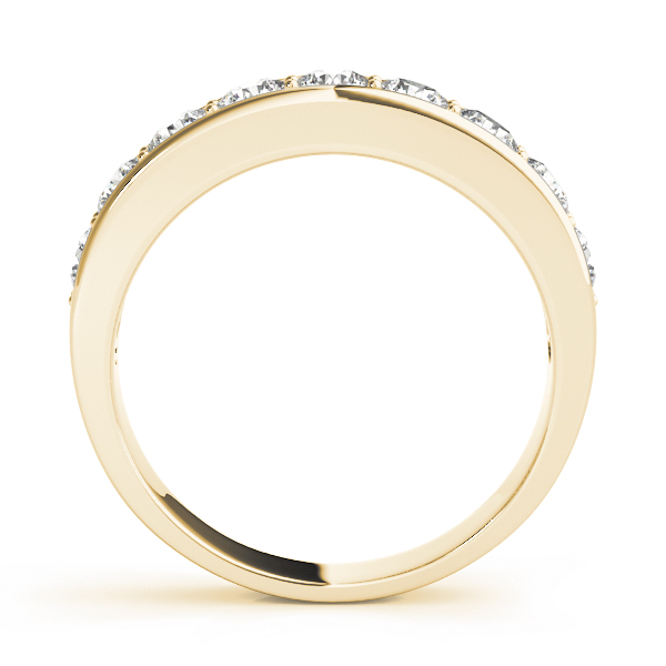  Ladies Wedding Channel Set Diamond Band 1.0 Carat Total Weight   (Lab-Created) 0.99 C.T.W 10K yellow, white or rose gold - view 4