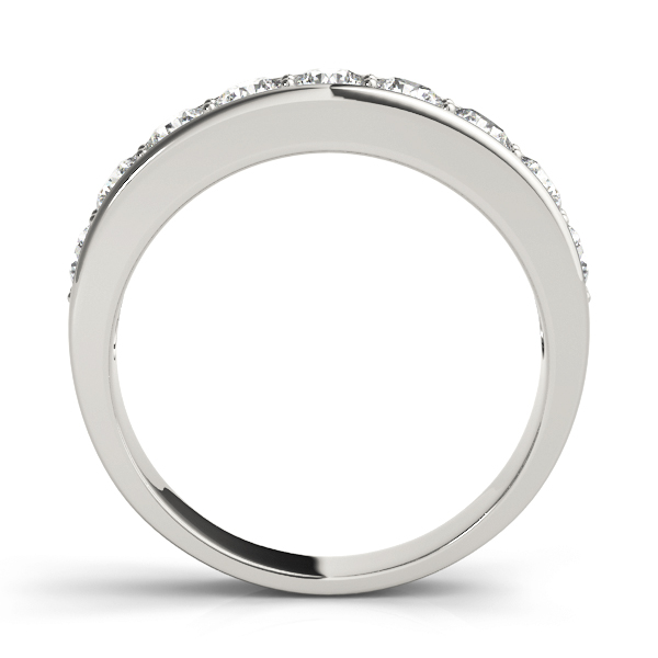  Ladies Wedding Channel Set Diamond Band 1.0 Carat Total Weight   (Lab-Created) 0.99 C.T.W 10K yellow, white or rose gold - view 2